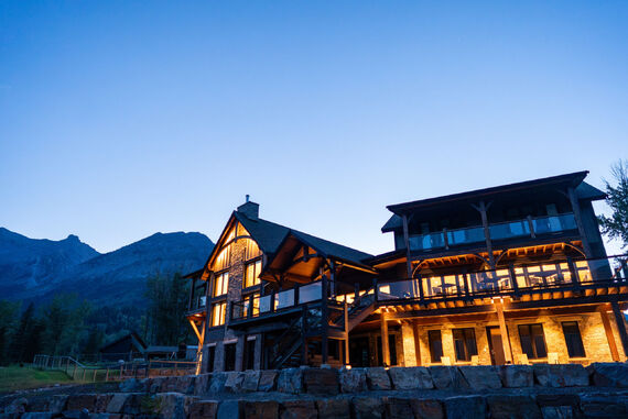 Brooks Creek Ranch lodge near Fernie British Columbia